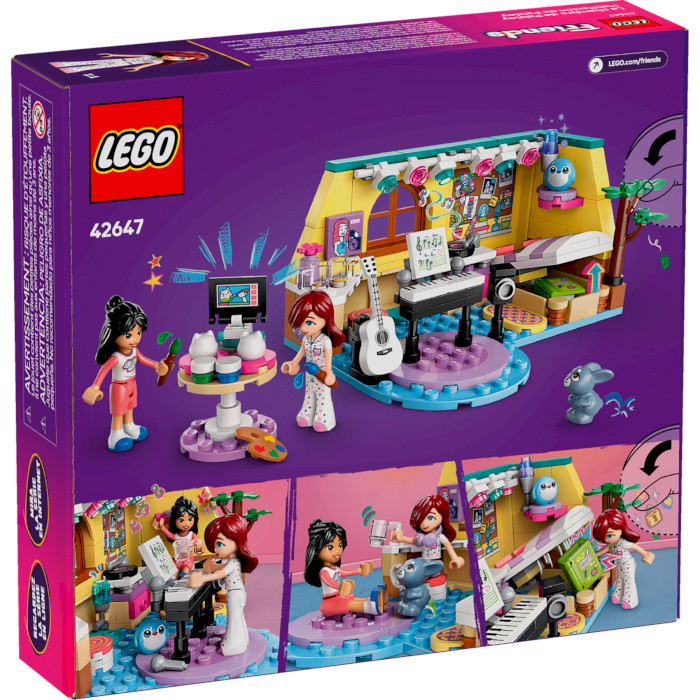 Конструктор LEGO Friends Комната Пейсли 199дет. (42647)