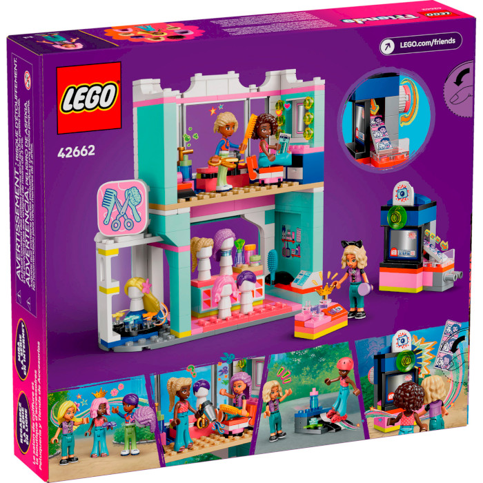 Конструктор LEGO Friends Парикмахерская и магазин аксессуаров 347дет. (42662)