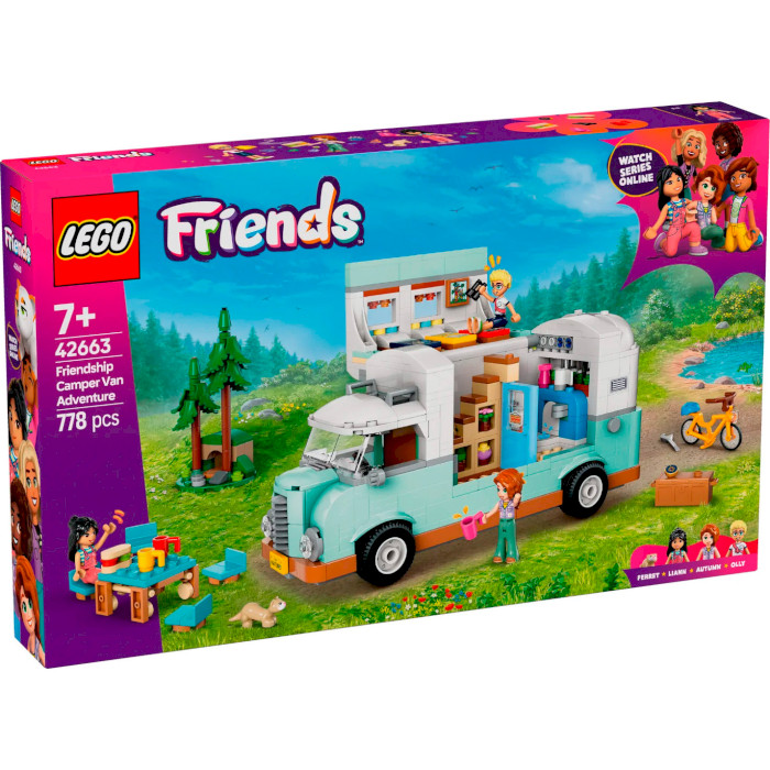 Конструктор LEGO Friends Приключения на фургоне дружбы 778дет. (42663)