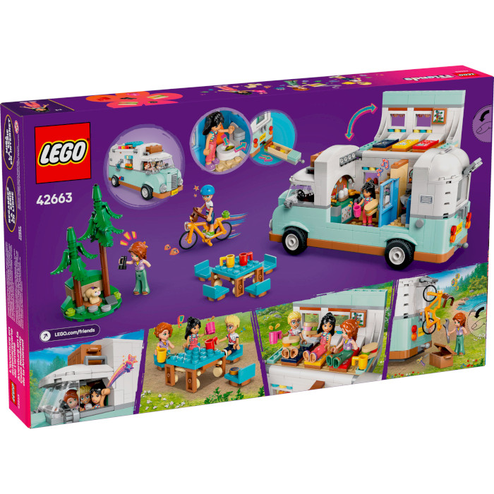 Конструктор LEGO Friends Приключения на фургоне дружбы 778дет. (42663)