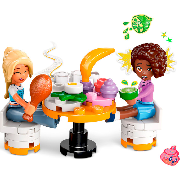 Конструктор LEGO Friends Ресторан и кулинарная школа 896дет. (42655)