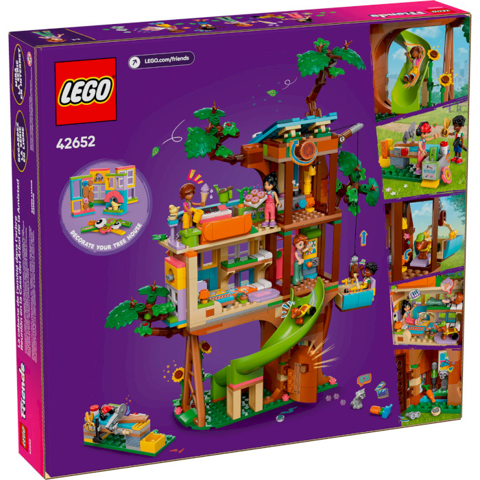 Конструктор LEGO Friends Тусовка в домике дружбы на дереве 701дет. (42652)