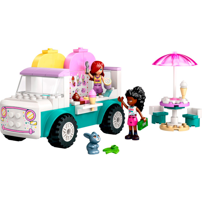 Конструктор LEGO Friends Хартлейк-Сити. Фургон с мороженым 92дет. (42644)