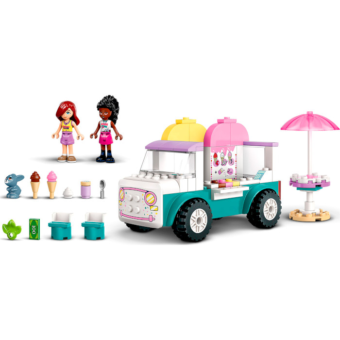 Конструктор LEGO Friends Хартлейк-Сити. Фургон с мороженым 92дет. (42644)