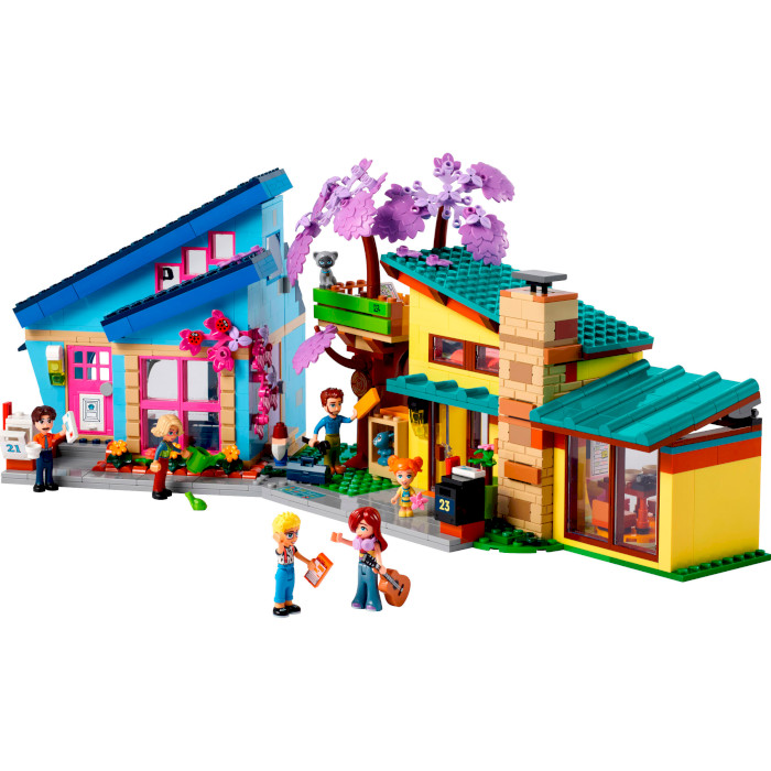 Конструктор LEGO Friends Семейные дома Олли и Пейсли 1126дет. (42620)