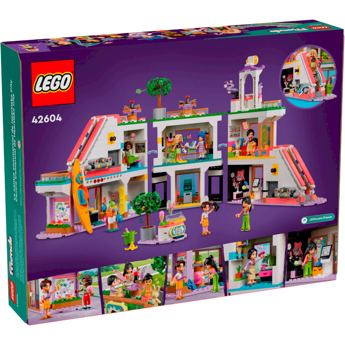 Конструктор LEGO Friends Торговый центр в Хартлейк-Сити 1237дет. (42604)