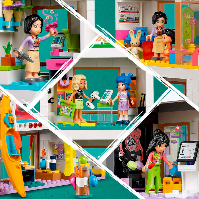 Конструктор LEGO Friends Торговый центр в Хартлейк-Сити 1237дет. (42604)