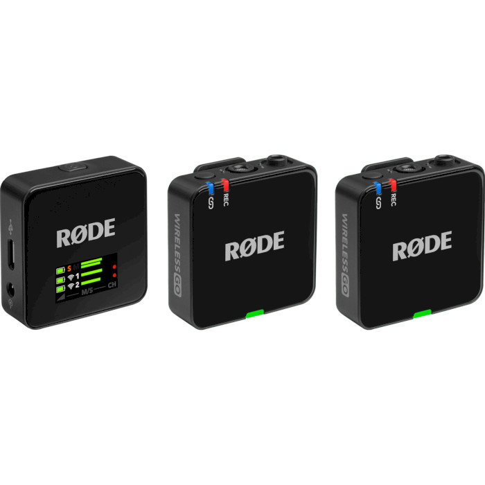 Микрофонная система RODE Wireless GO Gen. 3 Black (80046819)