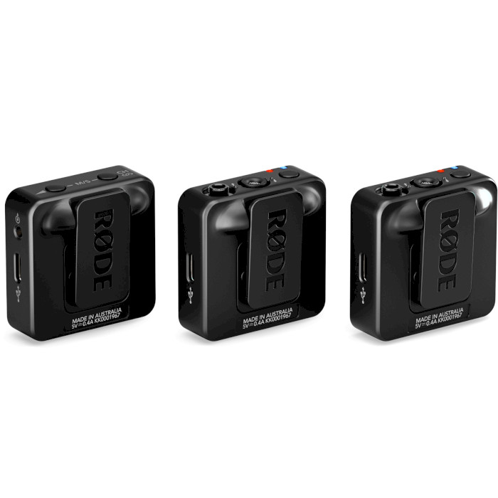 Микрофонная система RODE Wireless GO Gen. 3 Black (80046819)