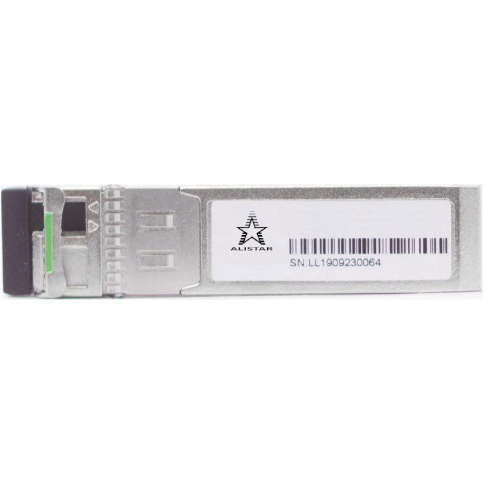 Модуль ALISTAR SFP-10G-ZR-BX-D SFP+ 10GbE Tx1550/Rx1490 80km WDM SM LC