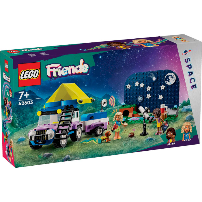 Конструктор LEGO Friends Кемпинговый автомобиль для наблюдения за звёздами 364дет. (42603)