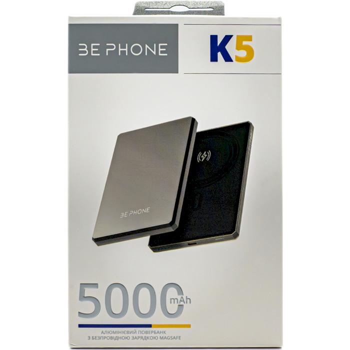 Повербанк MagSafe BEPHONE K5 5000mAh Black