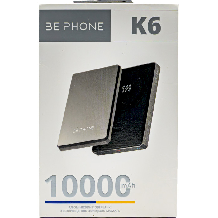 Повербанк MagSafe BEPHONE K6 10000mAh Gray