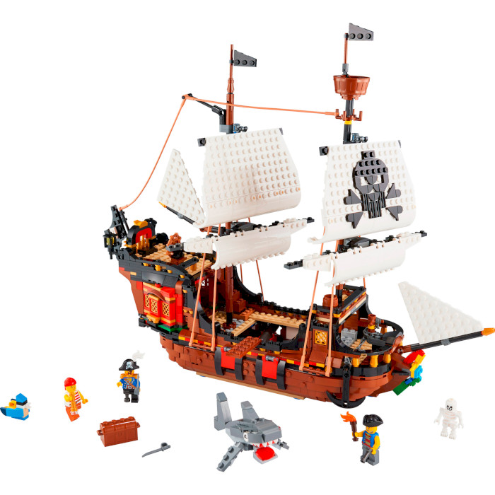 Конструктор LEGO Creator Пиратский корабль 1260дет. (31109)