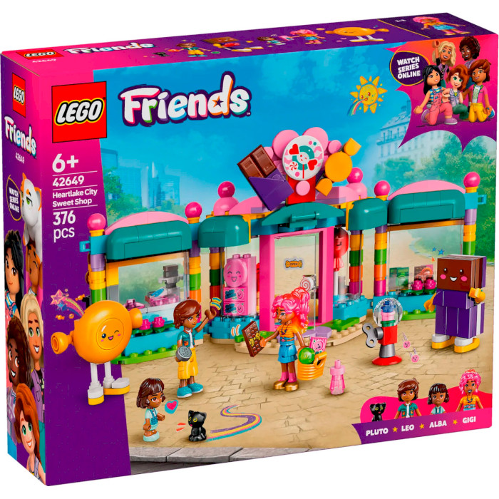 Конструктор LEGO Friends Конфетная Хартлэйк-Сити 376дет. (42649)