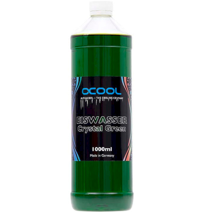 Охолоджуюча рідина ALPHACOOL Eiswasser Crystal Green Premixed Coolant 1л (18550)