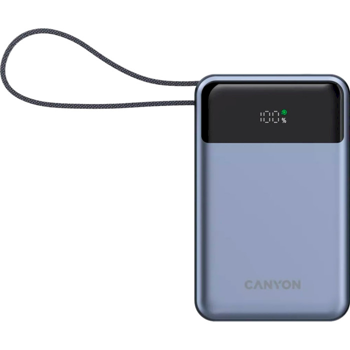 Повербанк CANYON OnPower 600 20000mAh Dark Gray