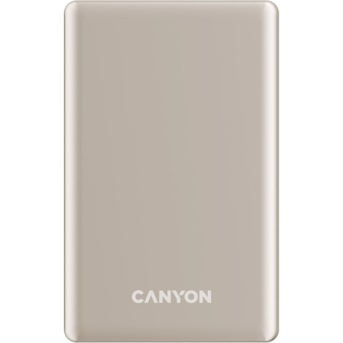 Повербанк MagSafe CANYON OnCharge 500 Slim 5000mAh Beige