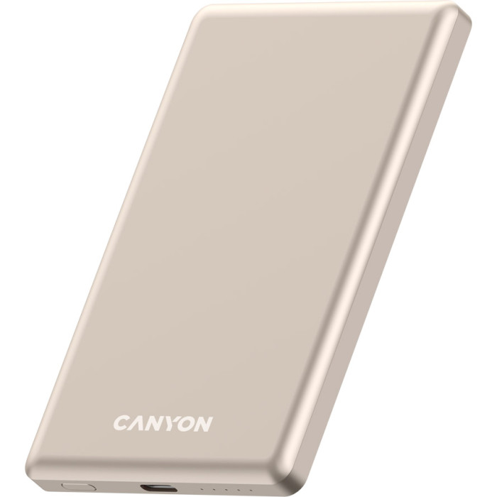 Повербанк MagSafe CANYON OnCharge 500 Slim 5000mAh Beige