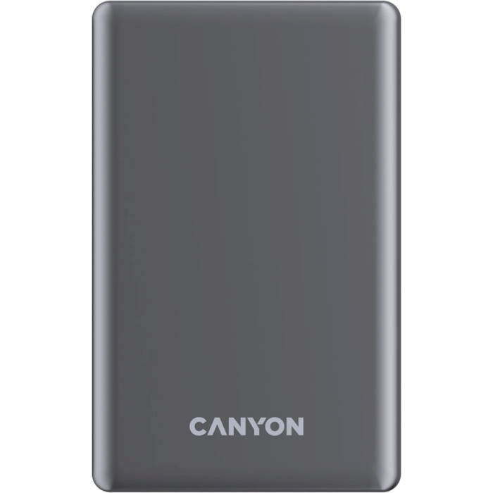 Повербанк MagSafe CANYON OnCharge 500 Slim 5000mAh Dark Gray