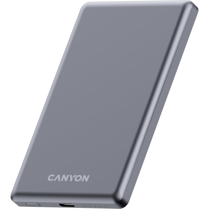 Повербанк MagSafe CANYON OnCharge 500 Slim 5000mAh Dark Gray