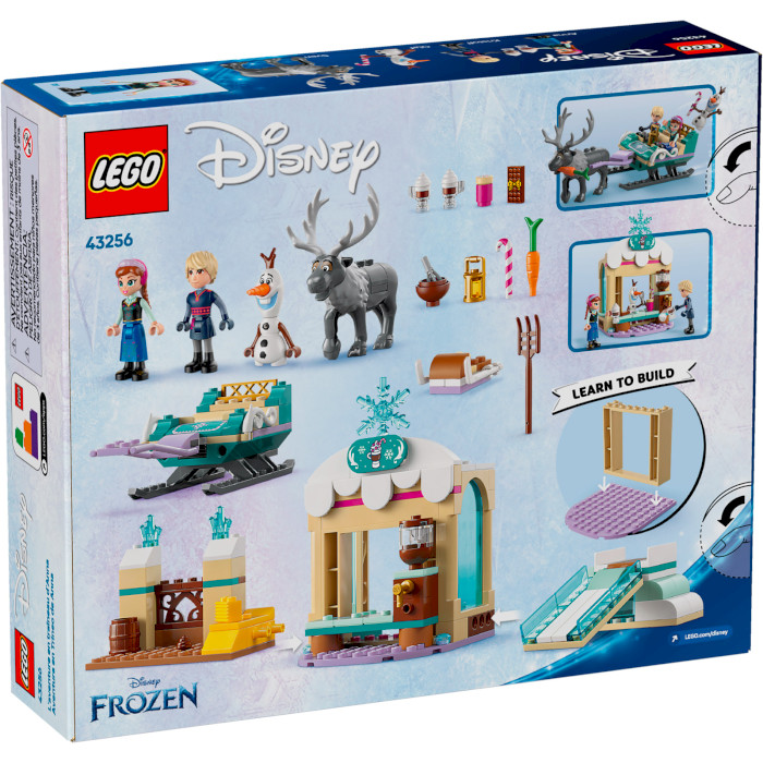 Конструктор LEGO Disney Princess Приключения Анны на санях 192дет. (43256)