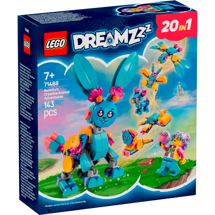 Конструктор LEGO DREAMZzz Творческие животные приключения Бунчу 143дет. (71488)