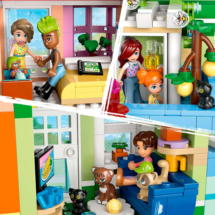 Конструктор LEGO Friends Хартлейк-Сити. Квартиры и магазины 2040дет. (42670)