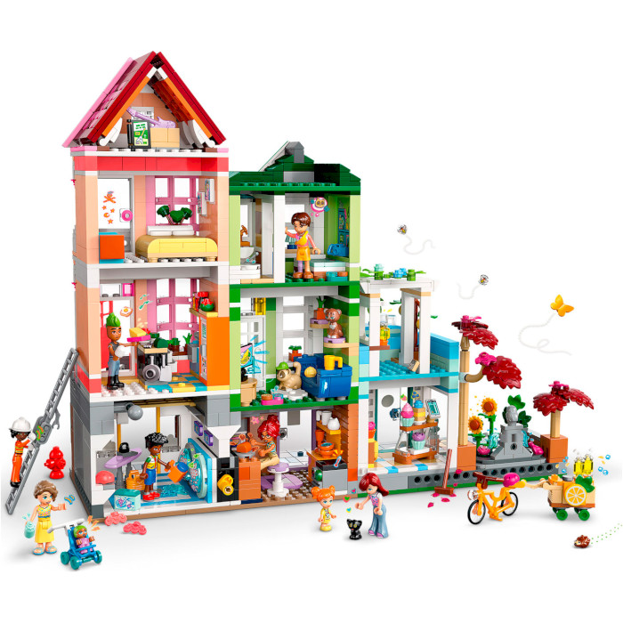 Конструктор LEGO Friends Хартлейк-Сити. Квартиры и магазины 2040дет. (42670)