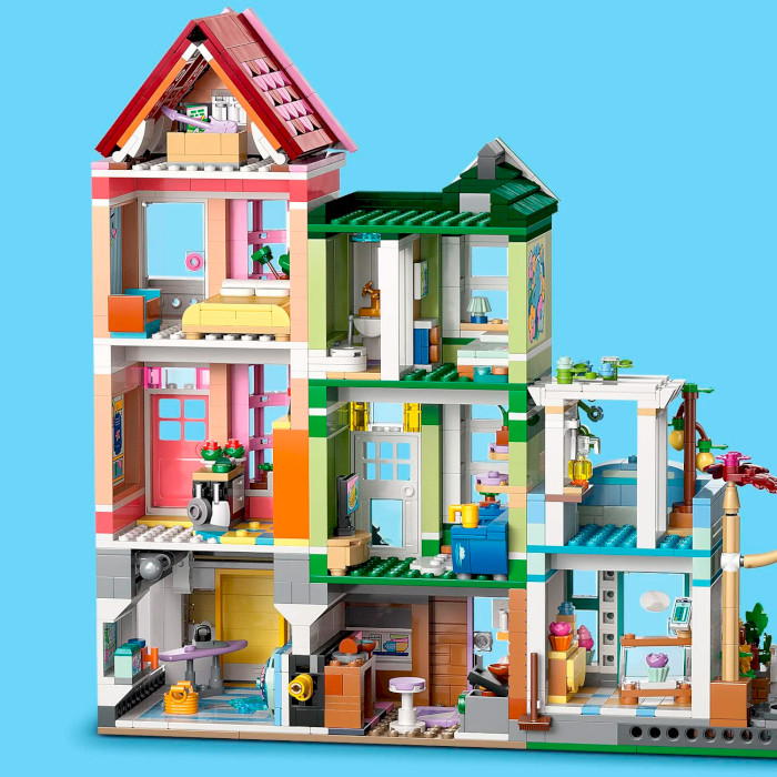 Конструктор LEGO Friends Хартлейк-Сити. Квартиры и магазины 2040дет. (42670)