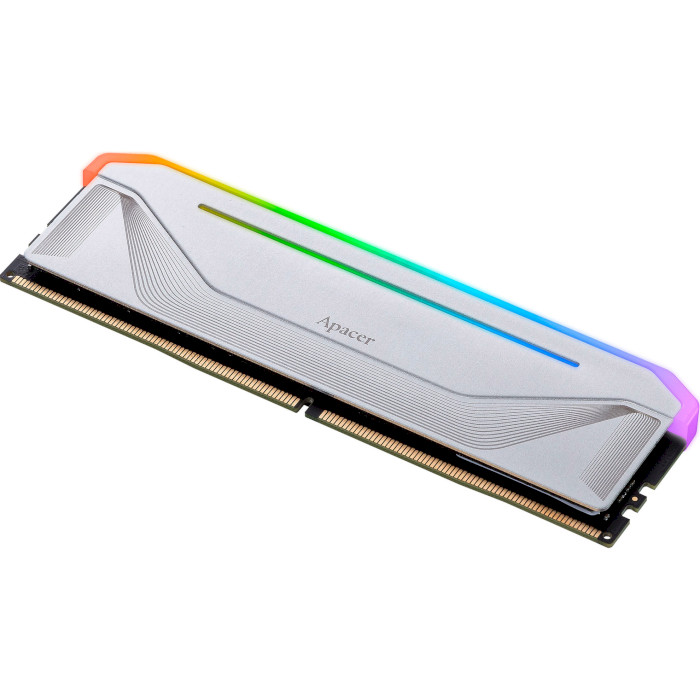 Модуль памяти APACER Nox RGB Silver DDR5 5200MHz 32GB Kit 2x16GB (AH5U32G52C522NWAA-2)