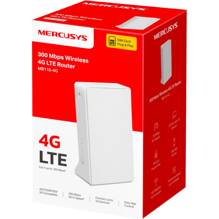 4G Wi-Fi роутер MERCUSYS MB110-4G