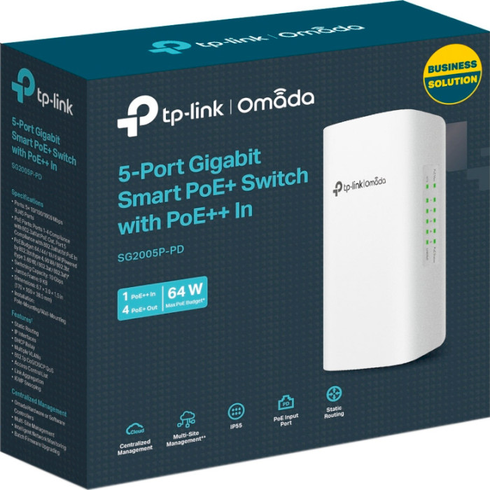 Коммутатор TP-LINK Omada SG2005P-PD