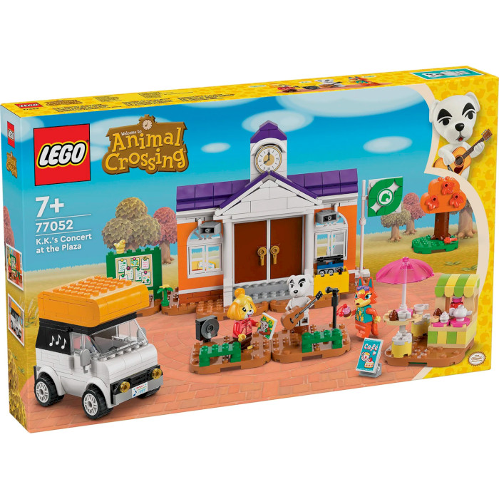 Конструктор LEGO Animal Crossing Концерт К.К. на площади 550дет. (77052)