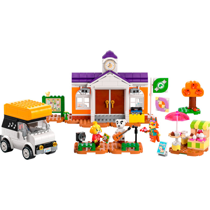 Конструктор LEGO Animal Crossing Концерт К.К. на площади 550дет. (77052)