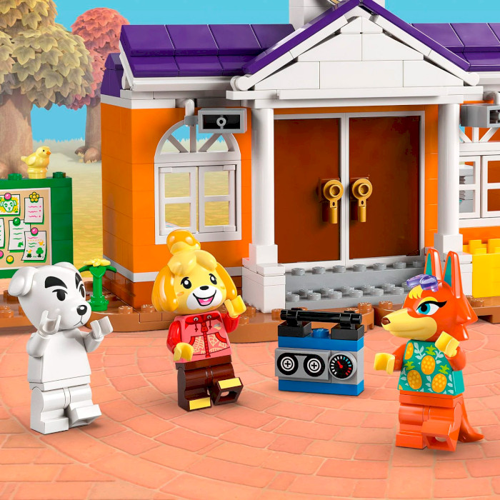 Конструктор LEGO Animal Crossing Концерт К.К. на площади 550дет. (77052)