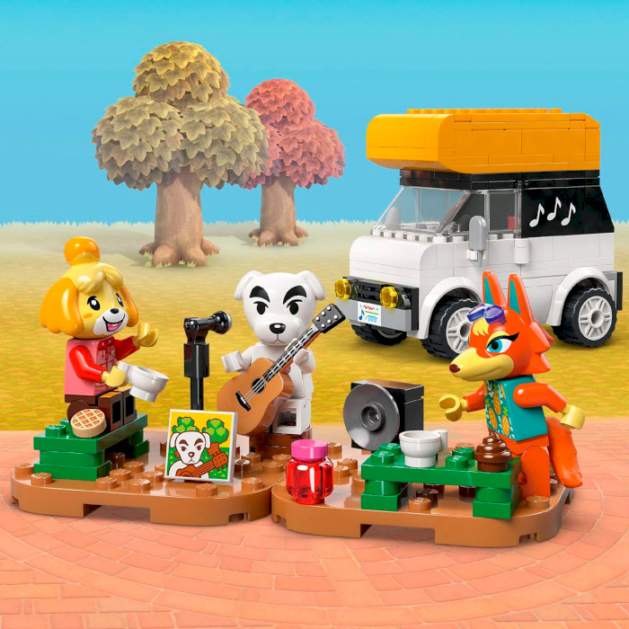 Конструктор LEGO Animal Crossing Концерт К.К. на площади 550дет. (77052)