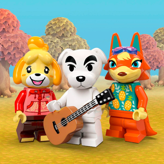 Конструктор LEGO Animal Crossing Концерт К.К. на площади 550дет. (77052)