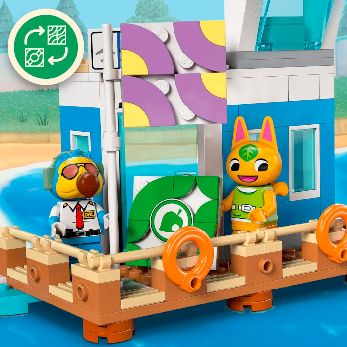 Конструктор LEGO Animal Crossing Летайте с Dodo Airlines 292дет. (77051)