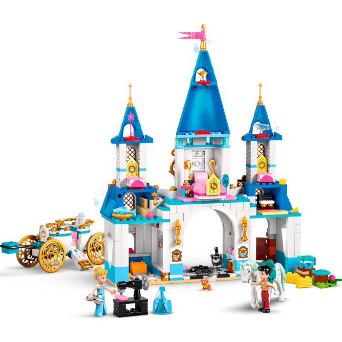 Конструктор LEGO Disney Princess Замок Золушки и карета 596дет. (43275)