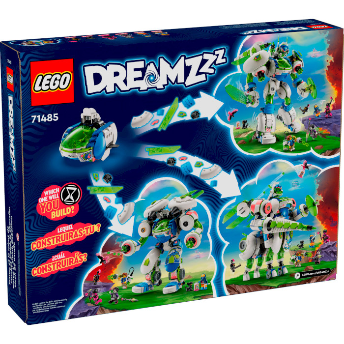 Конструктор LEGO DREAMZzz Матео и рыцарский боевой робот Z-Blob 1333дет. (71485)