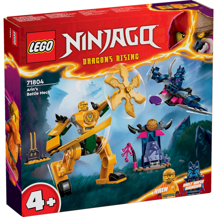 Конструктор LEGO Ninjago Боевой робот Арина 104дет. (71804)