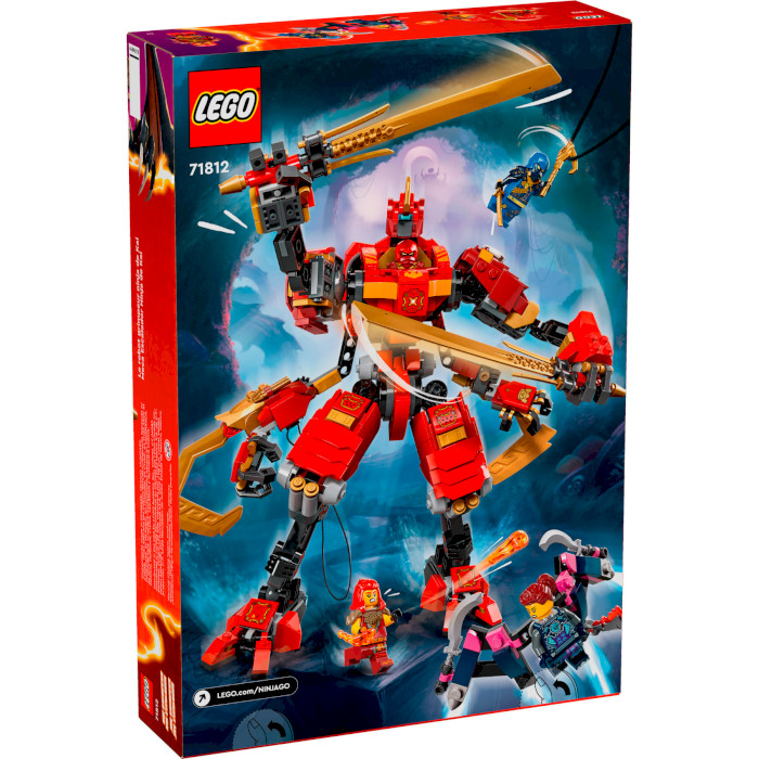 Конструктор LEGO Ninjago Робот-скалолаз ниндзя Кай 623дет. (71812)