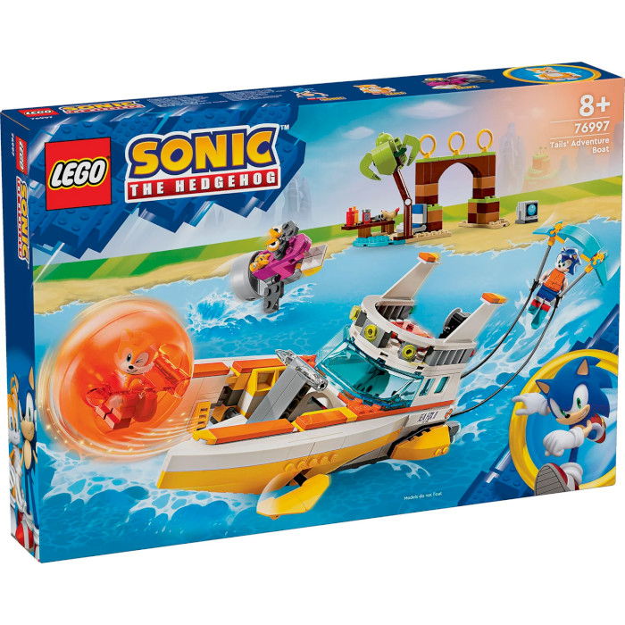 Конструктор LEGO Sonic the Hedgehog Лодка из «Приключений Тейлза» 393дет. (76997)