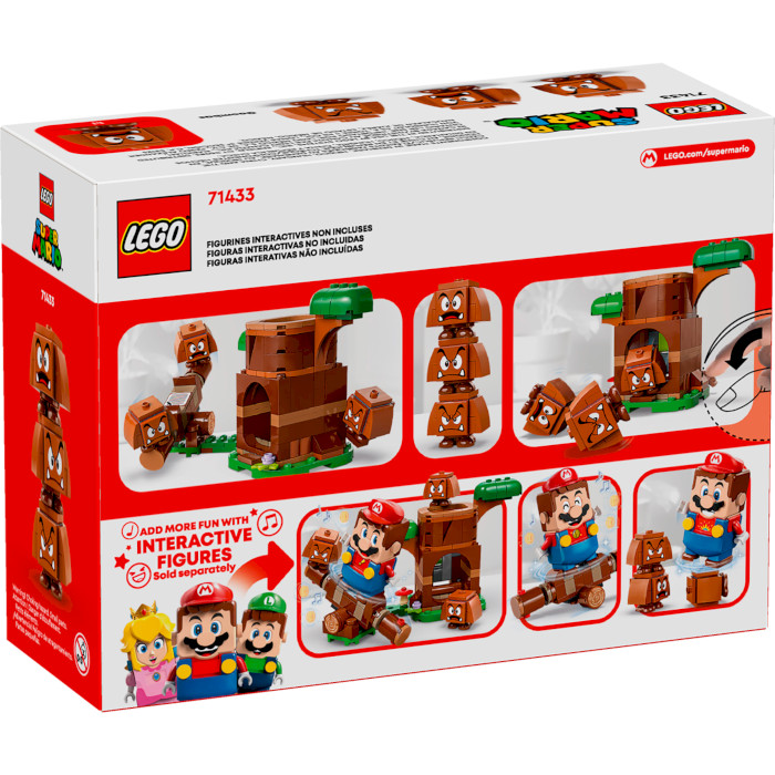 Конструктор LEGO Super Mario Игровая площадка для Goombas 173дет. (71433)