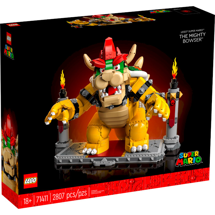 Конструктор LEGO Super Mario Могучий Боузер 2807дет. (71411)