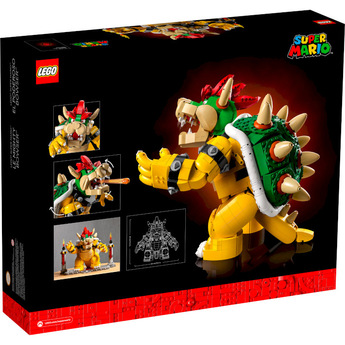 Конструктор LEGO Super Mario Могучий Боузер 2807дет. (71411)