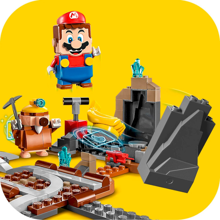 Конструктор LEGO Super Mario Поездка в вагонетке Дидди Конга. Дополнительный набор 1157дет. (71425)