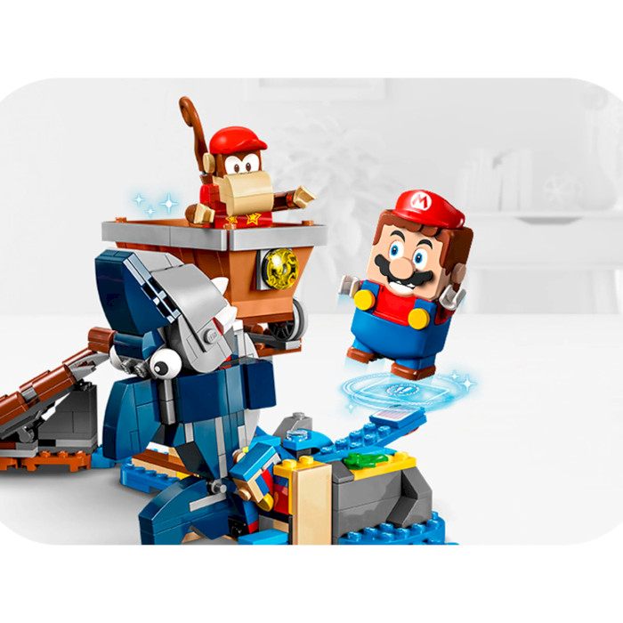 Конструктор LEGO Super Mario Поездка в вагонетке Дидди Конга. Дополнительный набор 1157дет. (71425)