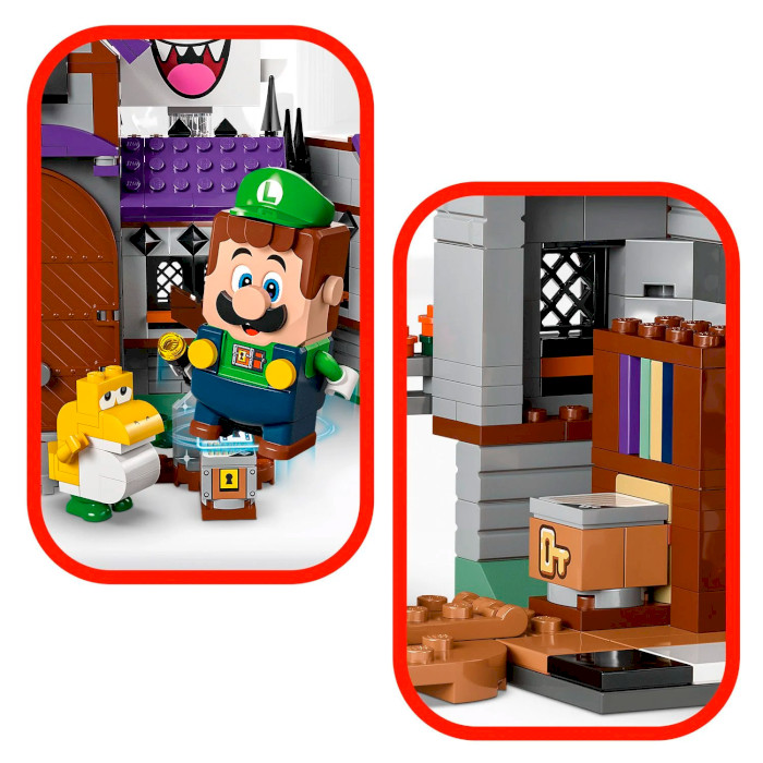 Конструктор LEGO Super Mario Усадьба с привидениями Бу-короля 932дет. (71436)